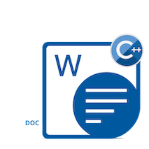 حذف واترمارک را در Word C++ اضافه کنید