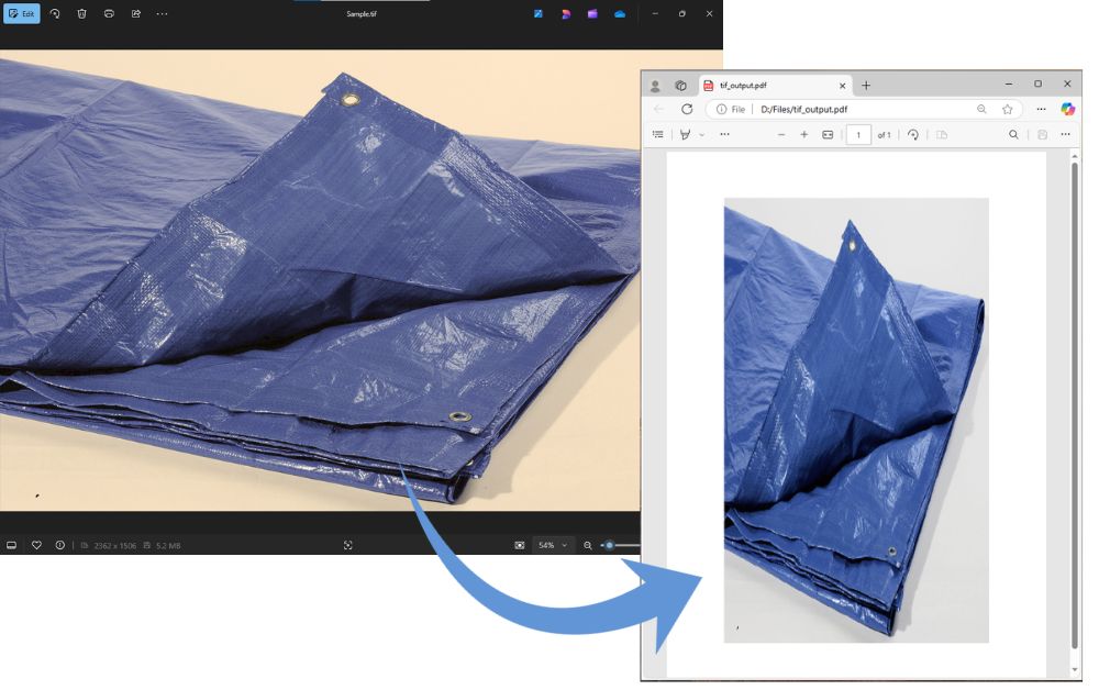 איך להמיר קובץ TIFF לפורמט PDF בשפת C#