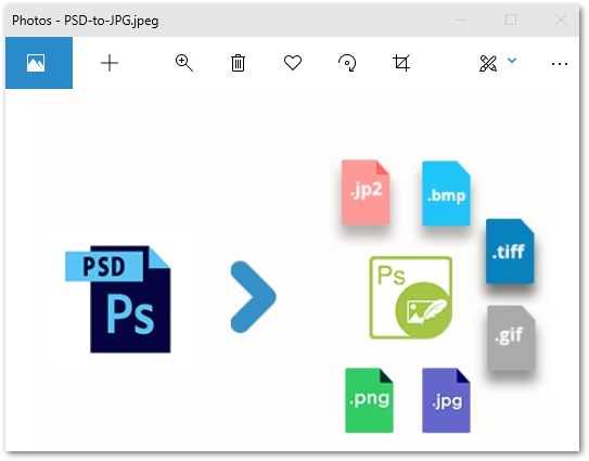 PSD в PNG